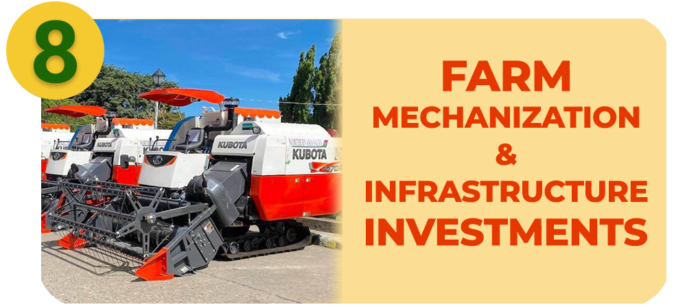 Farm Mechanization and Infrastructure Investments