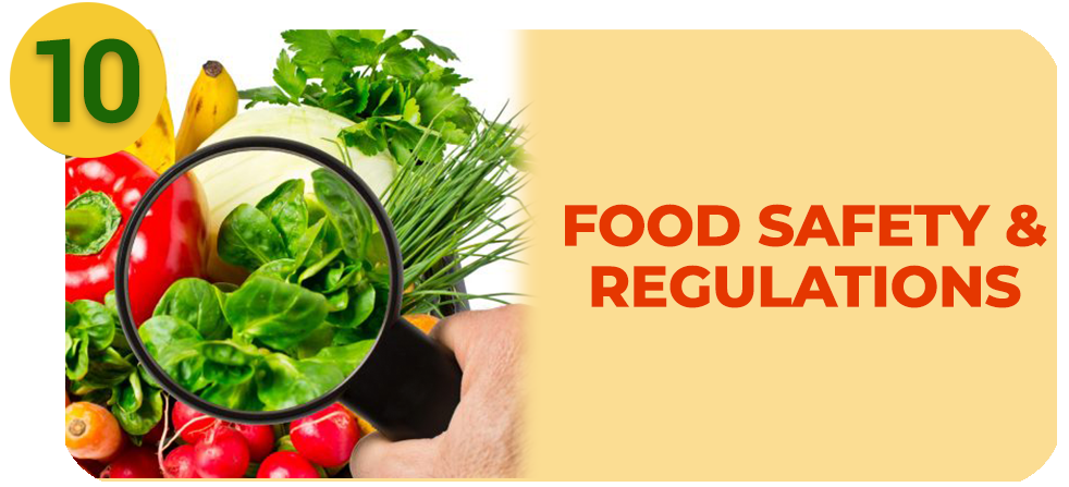Food Safety and Regulations