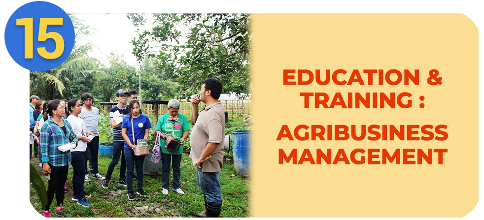 Education and Training: Agribusiness Management