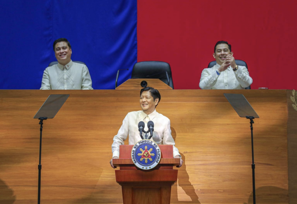 Marcos relays food production agenda in 1st SONA